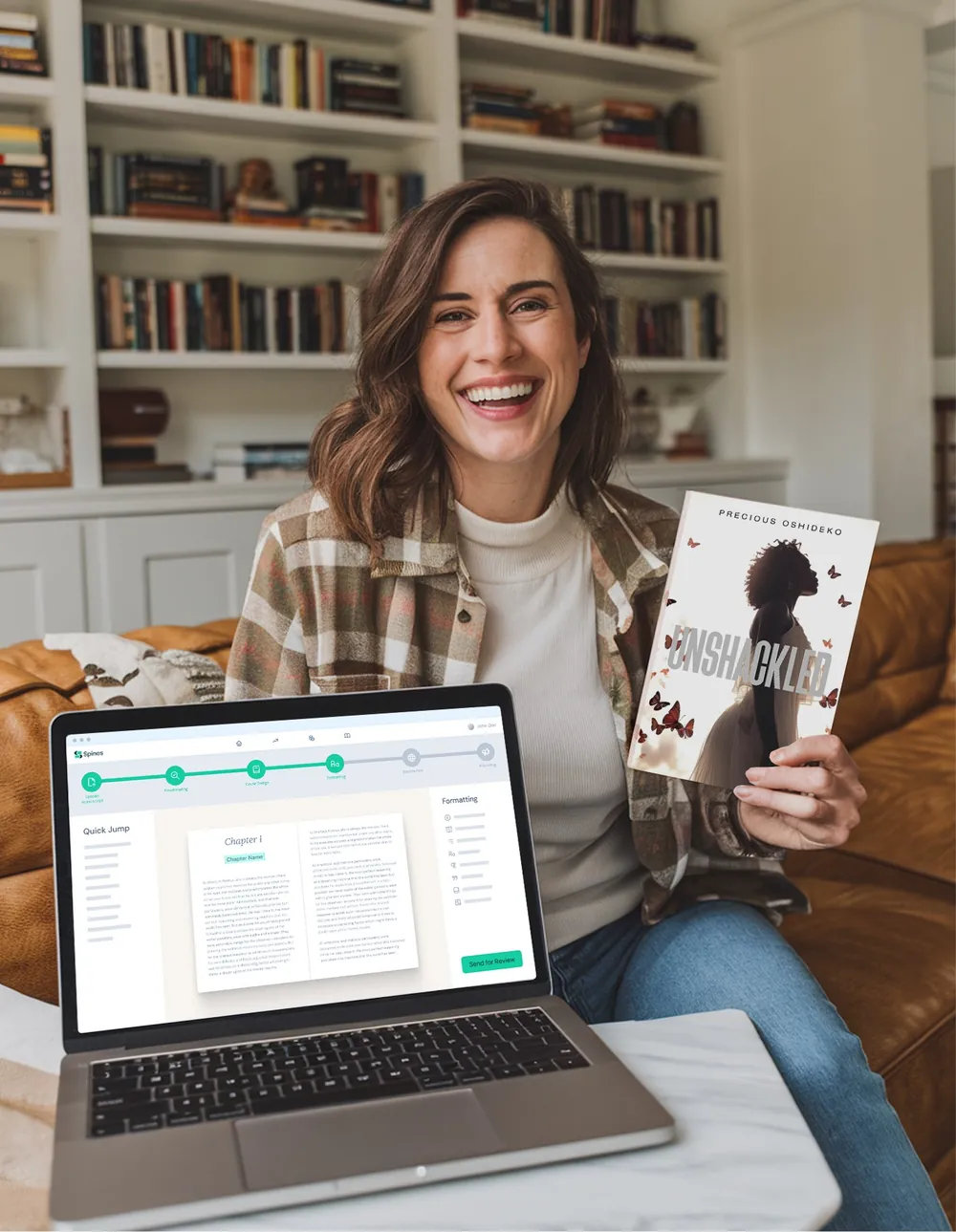 Independent author with published book